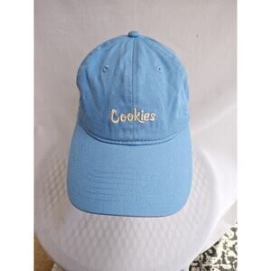 Cookies Clothing Original‎ Logo Dad Hat Strapback Blue Cotton Adjustable Cap